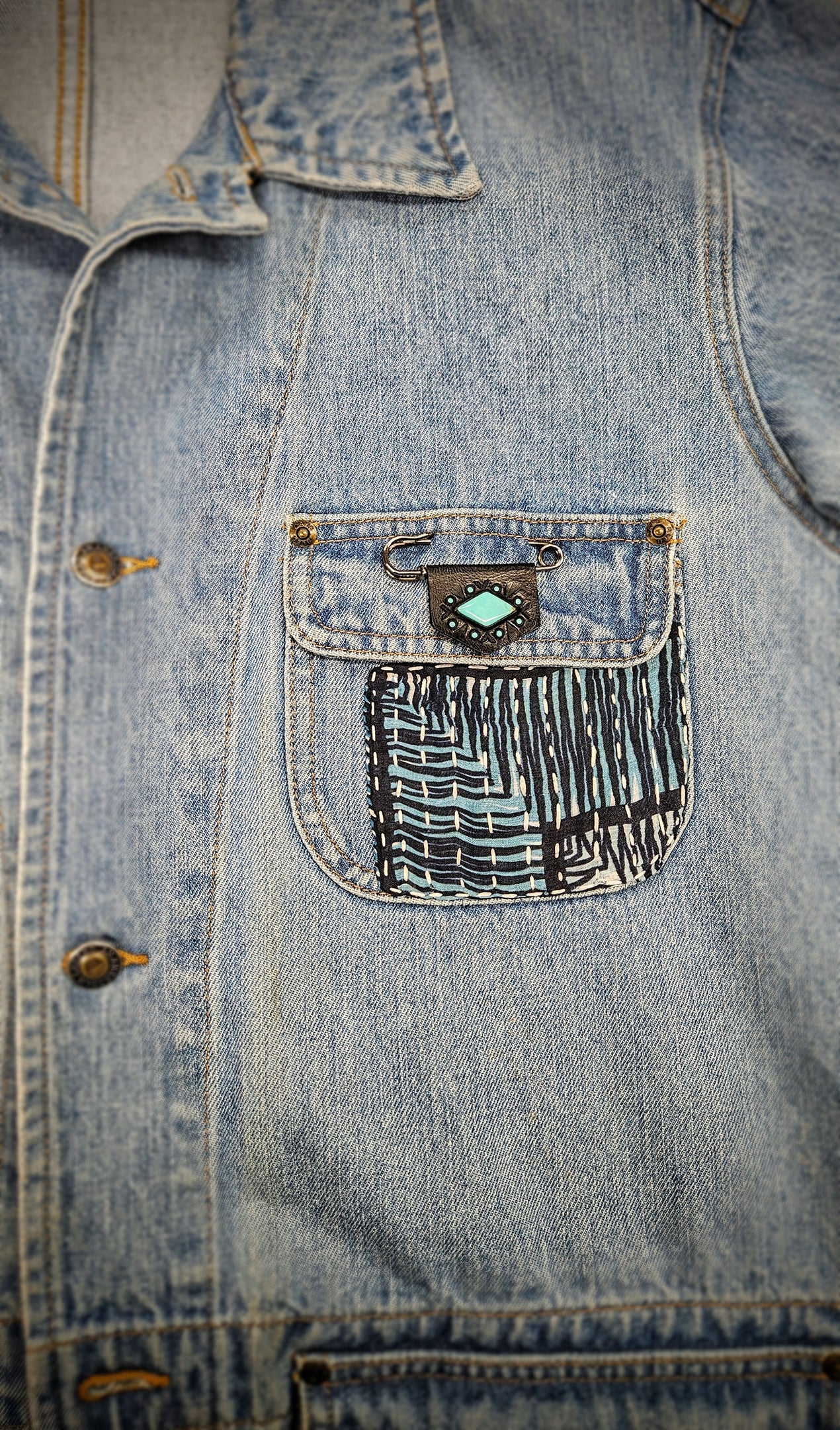 Turquoise Kilt Pins