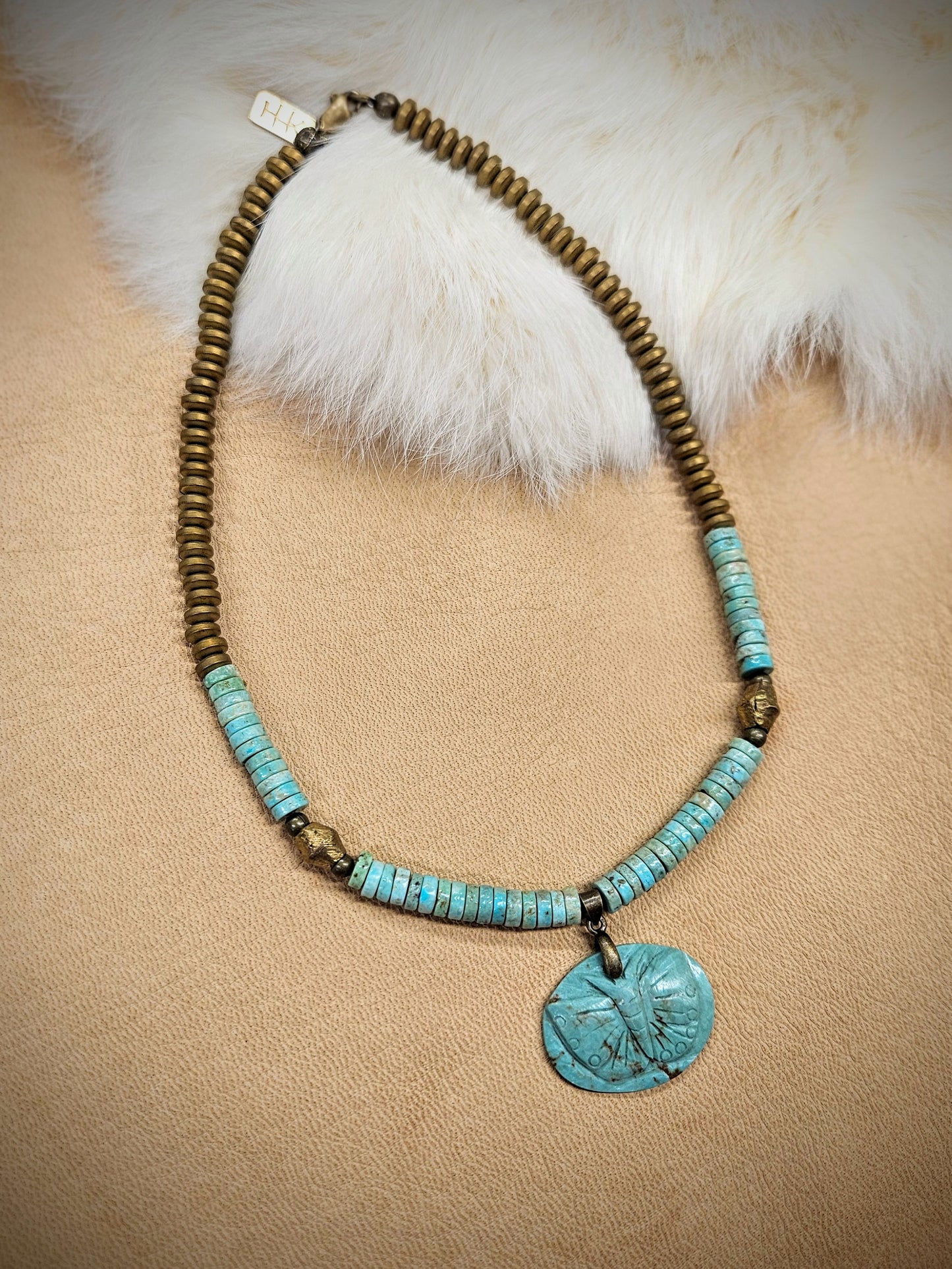 Turquoise Butterfly Chokers