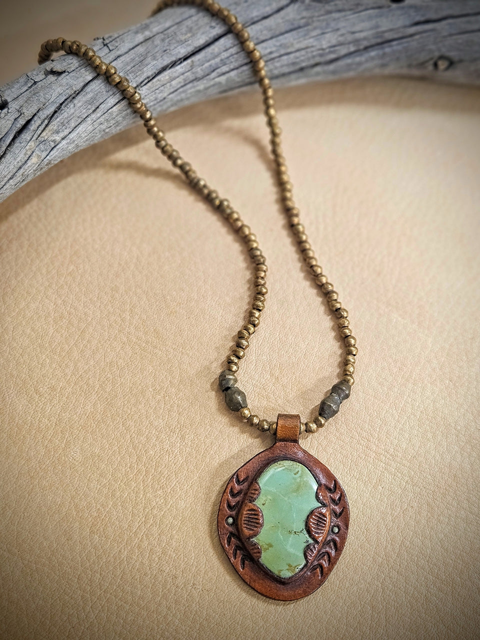 Turquoise Pendant & Layering Necklace