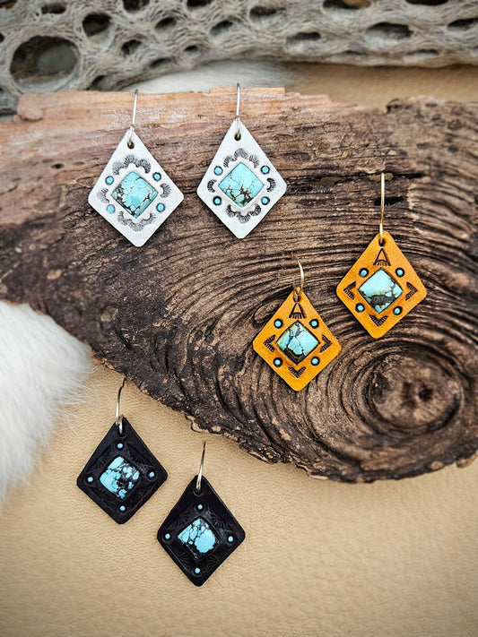 Diamond Drop Earrings