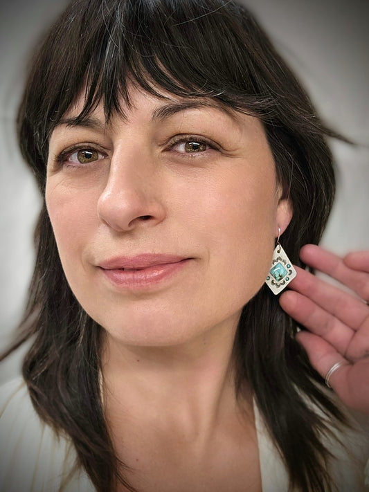 Diamond Drop Earrings