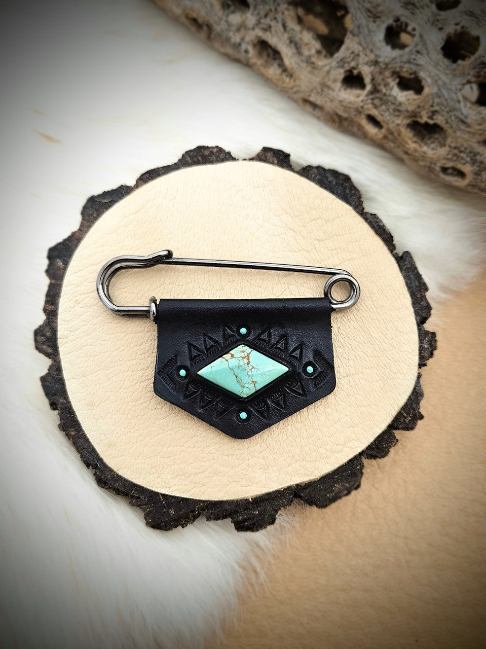 Turquoise Kilt Pins